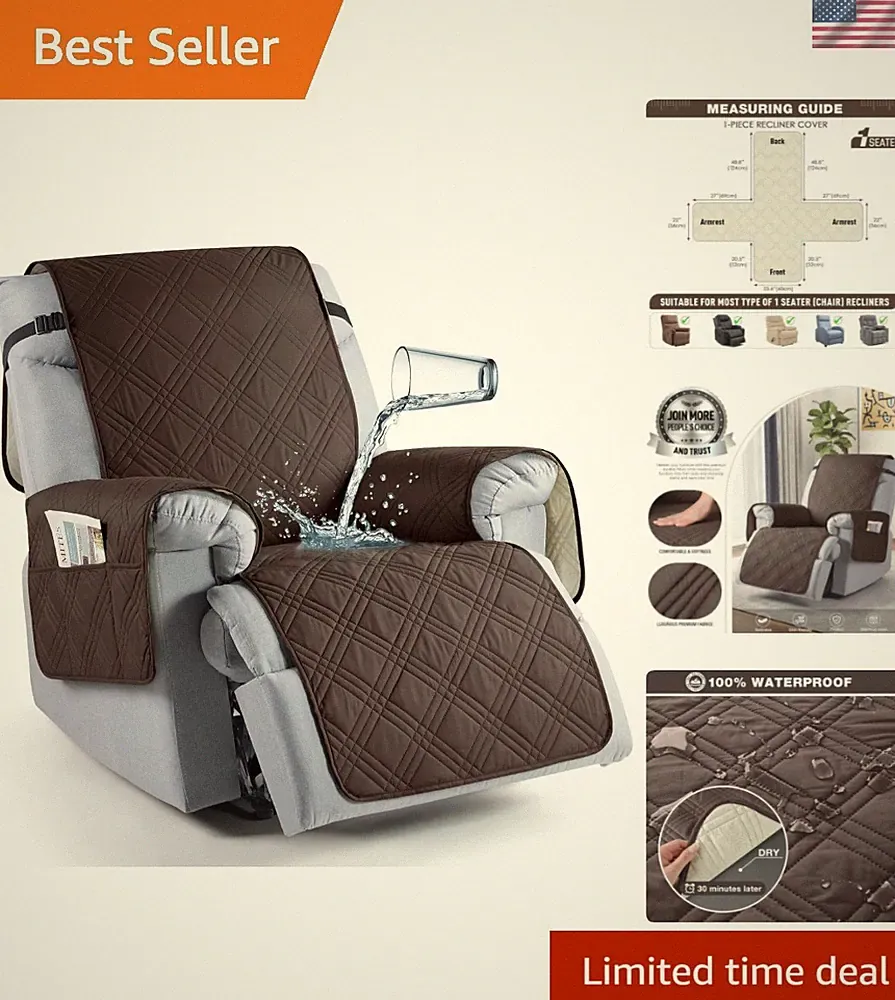 recliner chair covers 36 wide